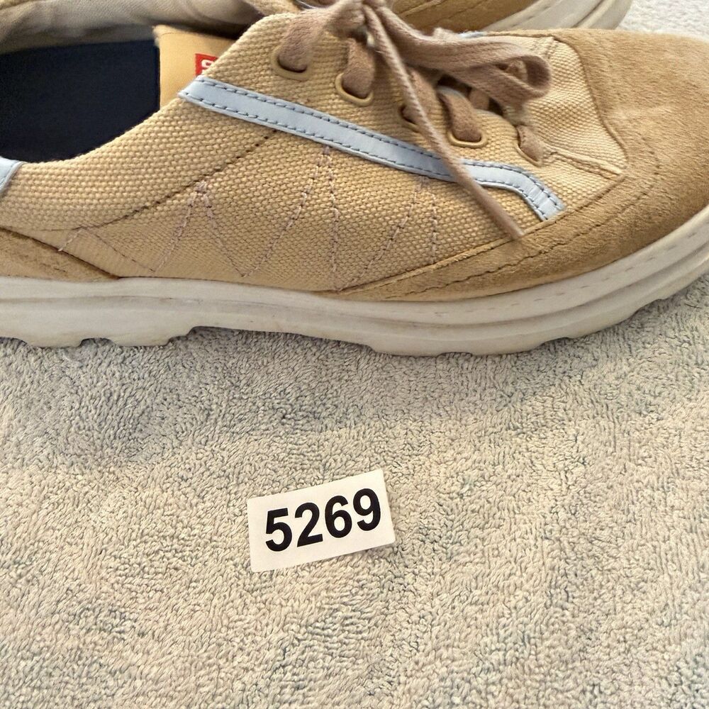 CAMPER Brutus Women's Sneakers Beige Casual Chunky EU 41 / US 11 Canvas Suede - Picture 13 of 13
